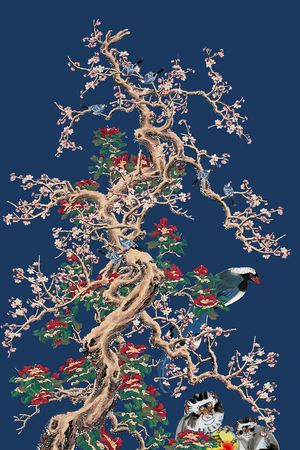 花卉印花花型图片
