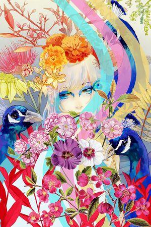 花卉印花花型图片