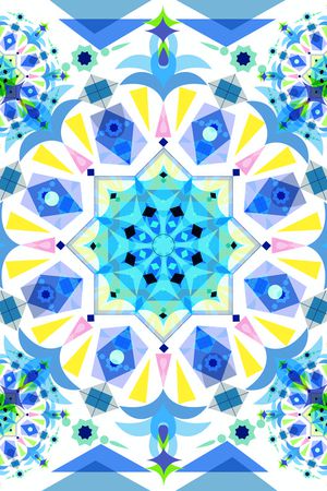 数码感觉印花花型图片