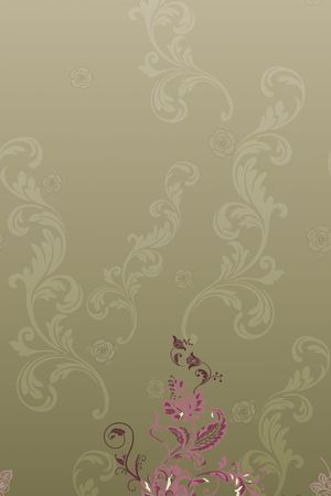 假花印花花型图片