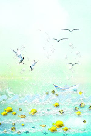 nature印花花型图片