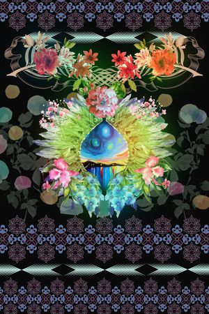 数码印花花型图片