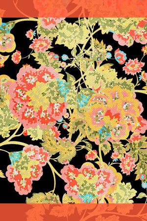 花卉印花花型图片