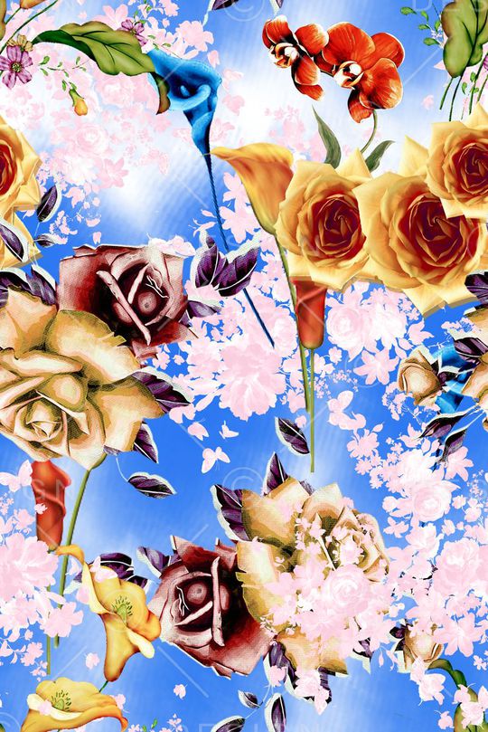 梦幻印花花型图片