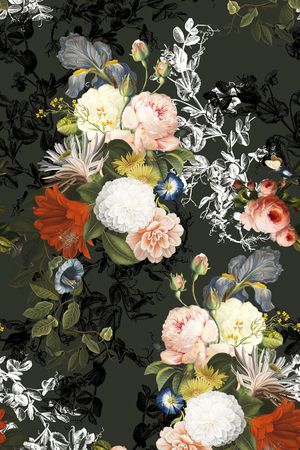 花卉印花花型图片