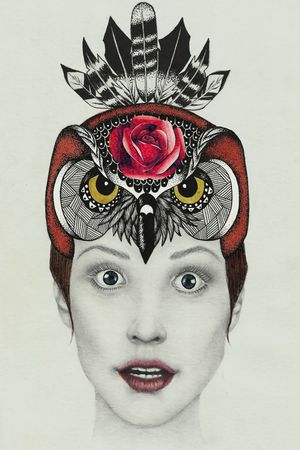 人物印花花型图片