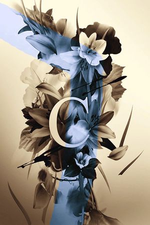 花卉印花花型图片