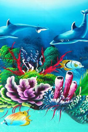 海底世界印花花型图片