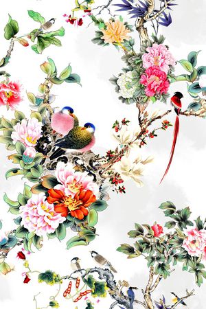 民族风印花花型图片