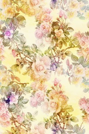 清新印花花型图片