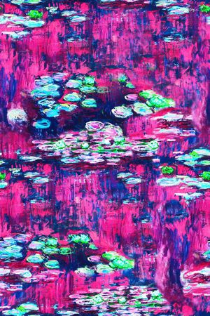 抽象印花花型图片