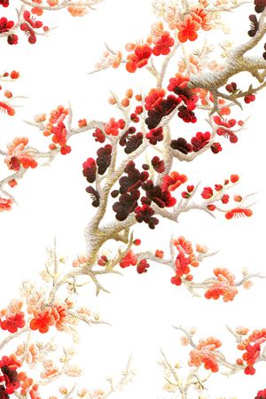 绣花印花花型图片
