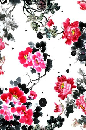 民族风印花花型图片