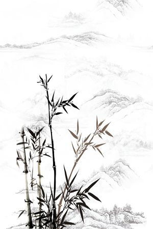 山川印花花型图片