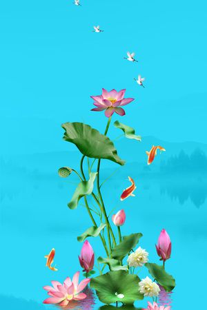 定位印花花型图片