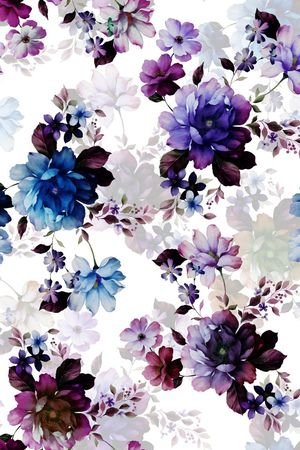 花卉印花花型图片