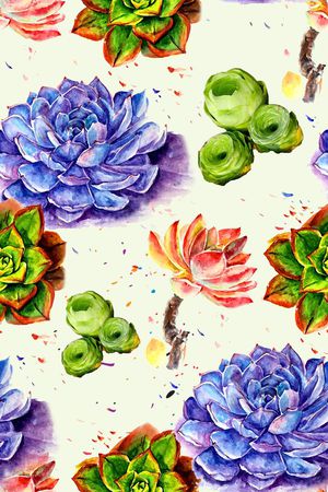 花卉印花花型图片
