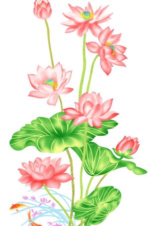 分色印花花型图片