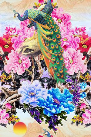 民族风印花花型图片