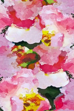 油画印花花型图片