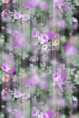 花卉印花花型图片