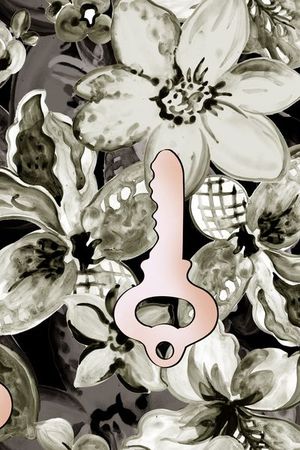 花朵印花花型图片