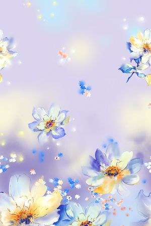 花卉印花花型图片
