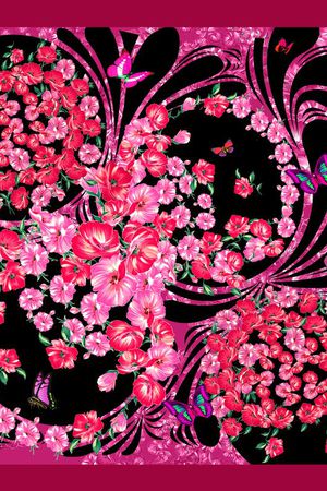 花卉印花花型图片