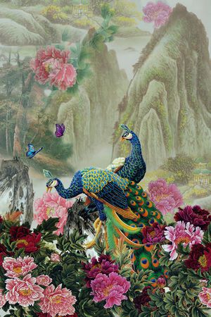 流行时尚印花花型图片