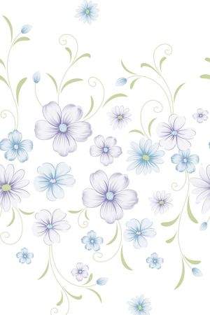 窗帘印花花型图片