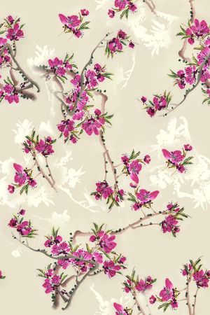 时尚女装中国风印花花型图片