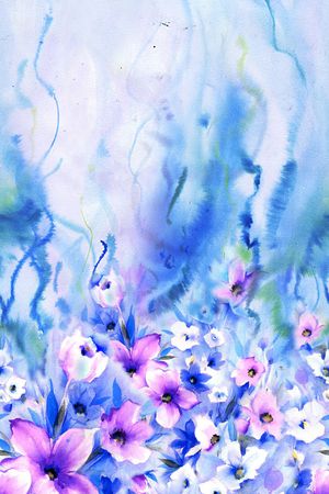 花卉印花花型图片
