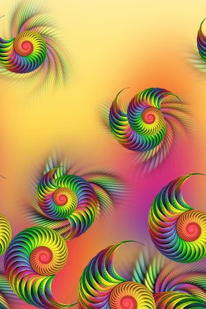 花卉印花花型图片