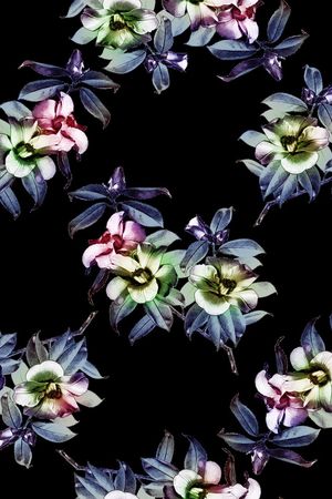 抽象印花花型图片