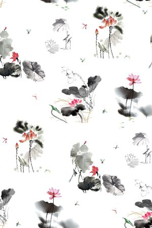民族风印花花型图片