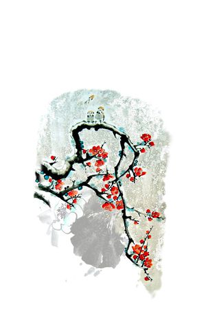 复古印花花型图片