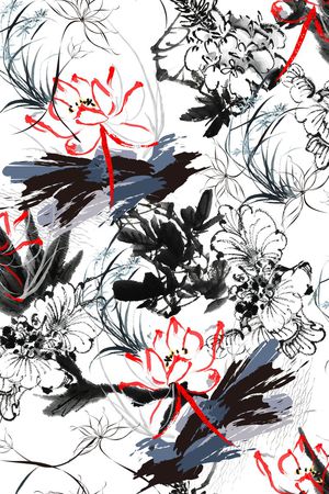 女装印花花型图片