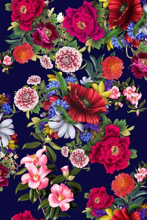 花印花花型图片