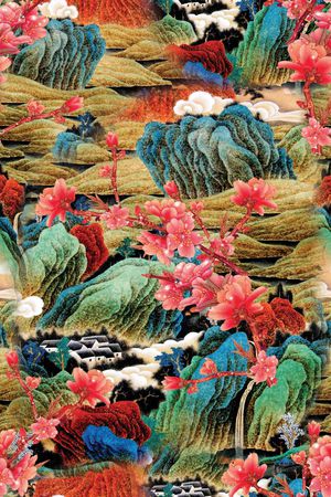 花朵印花花型图片
