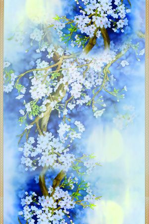 花卉印花花型图片