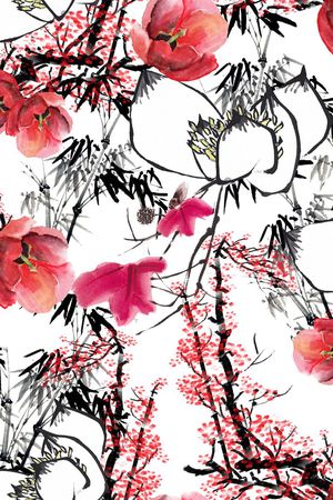 女装印花花型图片
