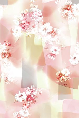 花朵印花花型图片