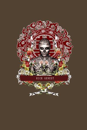 抽象印花花型图片