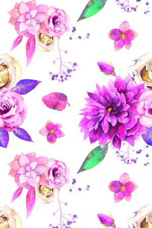 romantic印花花型图片
