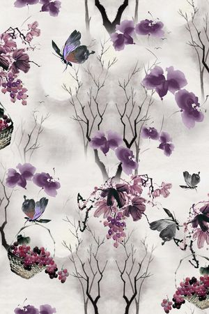 床品印花花型图片