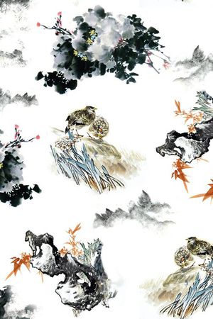 花卉印花花型图片