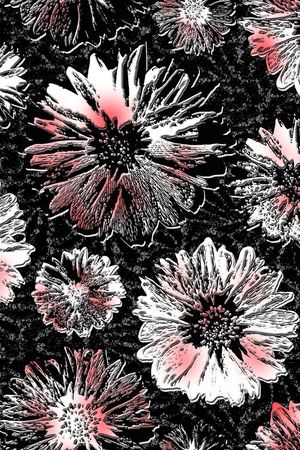 花卉印花花型图片