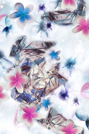 几何印花花型图片