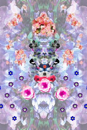 花卉印花花型图片