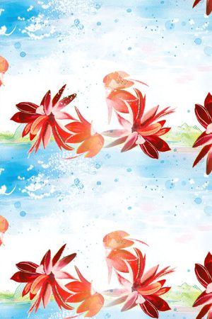 清爽印花花型图片